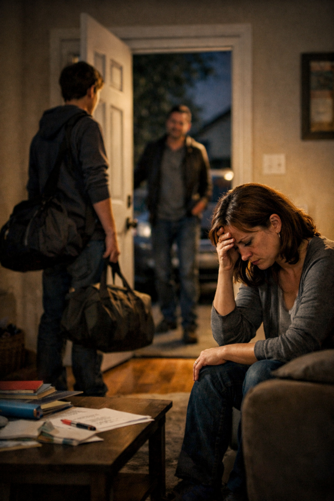 je préfère vivre chez mon père